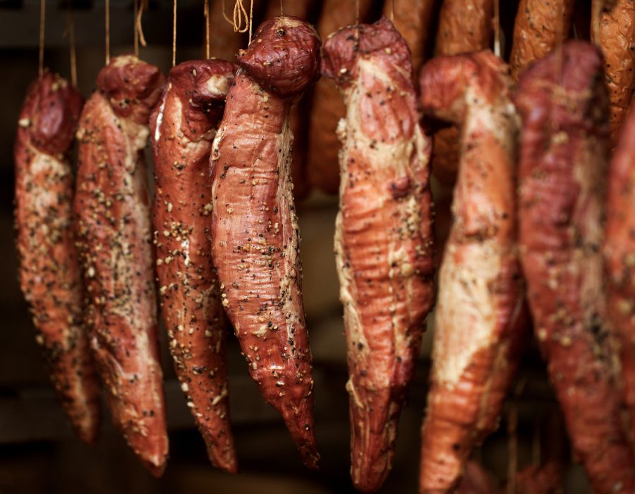 HOWTARK Fleisch räuchern