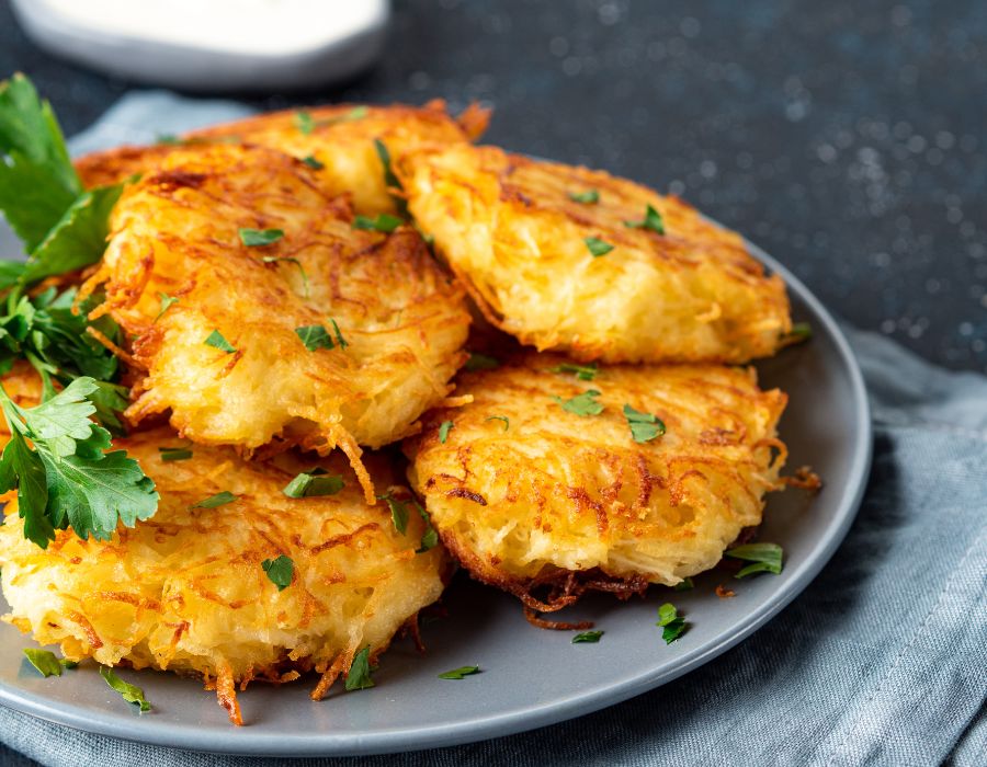 HOWTARK Schafgarbe-Kartoffel-Rösti