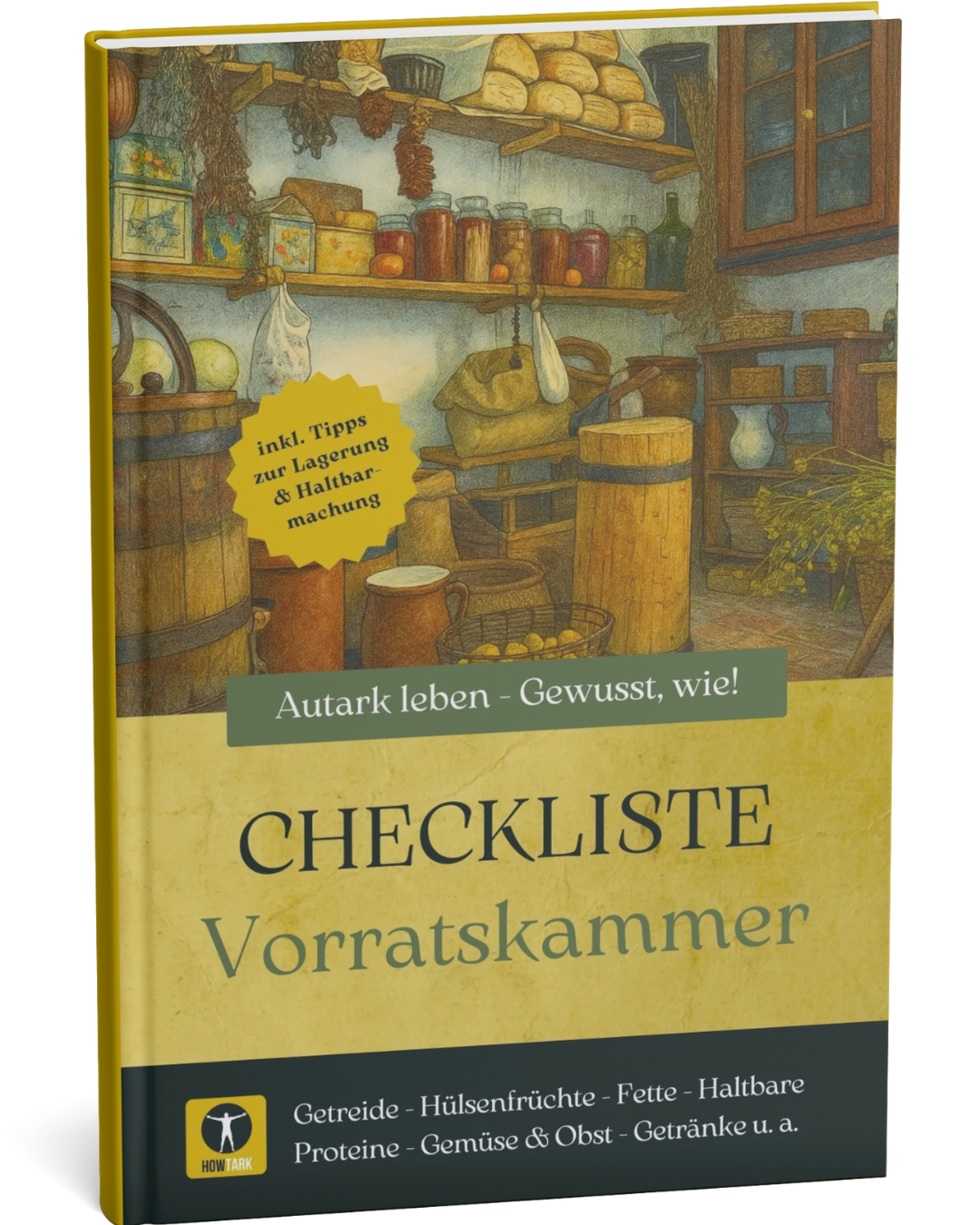HOWTARK Checkliste Vorratskammer