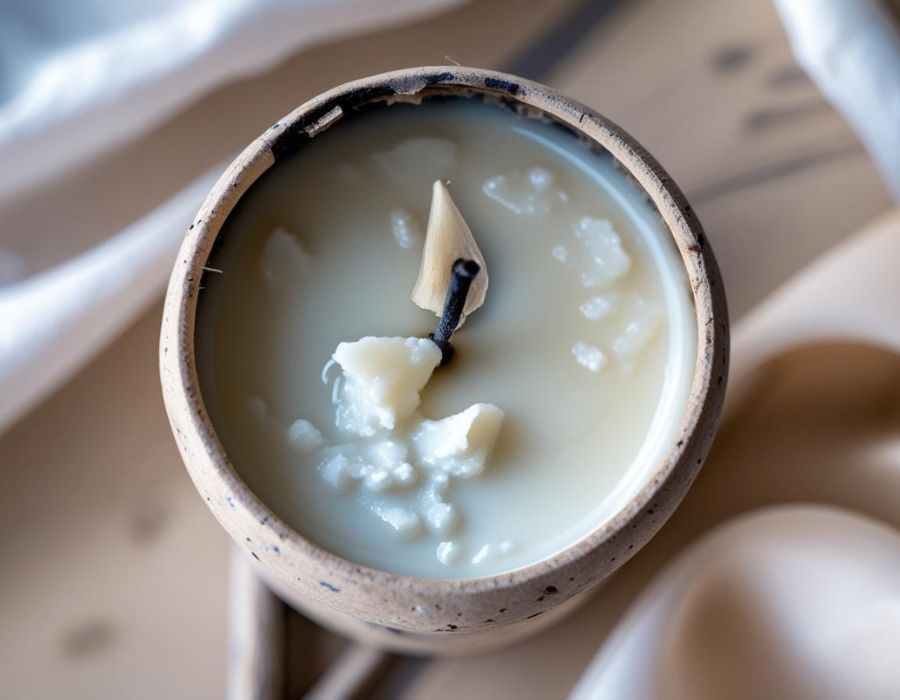 HOWTARK Kerzen gießen Talgkerzen